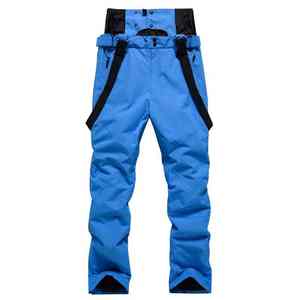 Cremalleras de ventilación ajustables para una transpirabilidad controlada en nieve profunda con pantalones de esquí y nieve de tela ligera y aislante. - Product Image 4