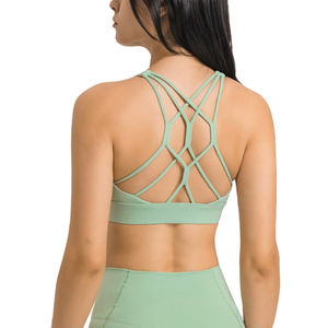 Nouveautés 2026 – Soutien-gorge de sport personnalisé pour femme avec logo – Qualité supérieure, respirant, offrant un excellent maintien, confortable et extensible - Product Image 2