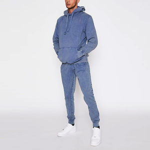 2026 Sweat à capuche zippé personnalisé, 100% Coton, uni, effet vieilli, délavé à l'acide, coupe courte, pour l'hiver, ODM - Product Image 3