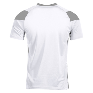 ชุดกีฬาแขนสั้นผ้าเจอร์ซีย์เสื้อฟุตบอลตาข่ายคอกลมสีพื้นใส่เล่นกีฬา - Product Image 4