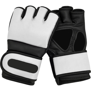 Guantes de MMA de Cuero PU con Servicio OEM, con Capa Interior Acolchada de Gel y Vendas para las Manos, para Artes Marciales y Boxeo - Product Image 4