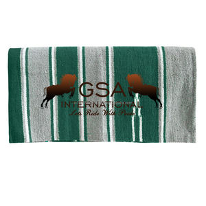 Manta Navajo 30 X 30, mantas de silla de montar personalizadas con patrón tradicional navajo en diferentes colores para equitación - Product Image 1