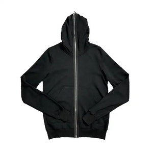 Sudadera con capucha unisex con parche bordado desgastado vintage pesado de 500GSM y logotipo personalizado de alta calidad - Product Image 1