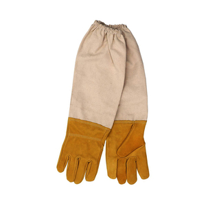 Outil d'apiculture, gants d'apiculteur en peau de mouton à trois couches, respirants, en tissu maillé et en peau de mouton - Product Image 6