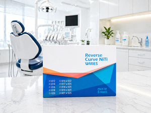 Reverse Curve Nickel <b>Titanium</b> Archwire Rectangular Super Elastic NiTi Orthodontic <b>Wire</b> Heat Activated Shape Memory Dental Manual - Product Image 2