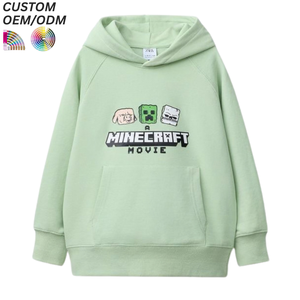 Custom Printed Sport Autumn Loose Fit Baby Boy Hoodie Pullover 100% Cotton Breathable Quick Dry Casual Streetwear - Product Image 6