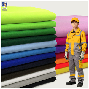 Tela <span class=keywords><strong>Gabardina</strong></span> de Poliéster 100% YX1553, 150D X 300D, para Uniformes de Trabajo, Chalecos y Delantales - Product Image 1