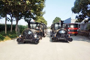 <span class=keywords><strong>Tren</strong></span> Turístico Sin Rieles <span class=keywords><strong>de</strong></span> Acero para 86 Pasajeros Nova Rides, <span class=keywords><strong>Tren</strong></span> Sin Rieles para Parques <span class=keywords><strong>de</strong></span> Atracciones, <span class=keywords><strong>Tren</strong></span> Turístico Diésel - Product Image 3