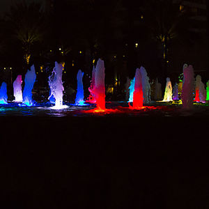 Fuente de Agua Moderna para Exteriores, Cuadrada, con Luces LED, Música, Fácil Instalación, Acero Inoxidable, para Niños - Product Image 4