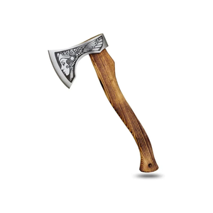 LEGACY BLADES Hacha Tomahawk Industrial Hecha a Mano con Mango de Madera y Hoja de Acero de Alto Carbono, Herramienta de Supervivencia para Exteriores, OEM - Product Image 2