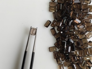Cuarzo Ahumado Natural de 6x4MM, Forma Octogonal, Piedra Preciosa Suelta de la Mejor Calidad para Joyería - Product Image 3