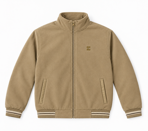 Chaqueta Bomber Premium con Cuello Alto y Logotipo Frontal con Cierre - Product Image 1