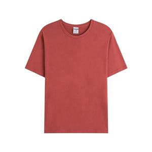 T-shirts Hip Hop décontractés à manches courtes pour hommes OEM 100% coton avec impression personnalisée hauts blancs unis - Product Image 5