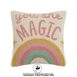 Unique Tufted Boho Cushion Cover Living Room Home Decor Customize With Custom Design Boho Pillow From INDIAN TEXTILES H/L - Product Image 1