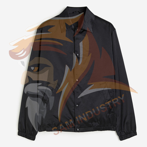Custom Logo Embroidered <b>Winter</b> Windproof Satin Varsity <b>Jacket</b> Wholesale <b>Cheap</b> Price Men Satin <b>Jackets</b> - Product Image 4