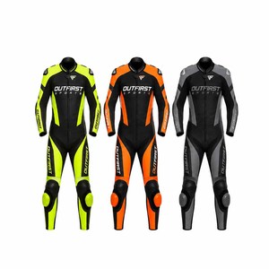 Combinaison de course moto Outfirst Sports, manches longues, cuir, respirante, toutes saisons, équipement de moto pour homme - Product Image 5