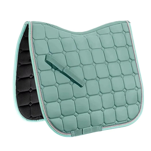 2026 Customized Best Quality Eco Friendly PVC Cotton Satin Horse Saddle <b>Pads</b> For Riding <b>Foam</b> Padded Wholesale <b>Pad</b> - Product Image 4