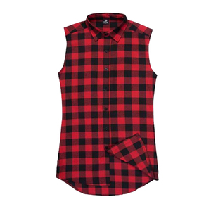 Men's <b>Red</b> Plaid Long Sleeve Casual Flannel <b>Shirt</b> With Turn-Down Collar And Two Pockets Autumn Wear - Product Image 4