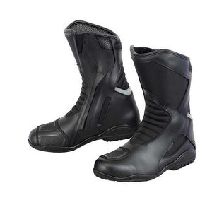 OEM Custom <b>Waterproof</b> Leather Breathable <b>Men's</b> Full Sleeve Motocross Boots Reinforced Shin Guard Motorbike <b>Shoes</b> for All Seasons - Product Image 6