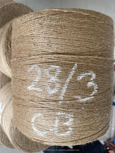 Ficelle de jute 100% naturelle, écologique, durable, biodégradable, de haute qualité, 28 LBS/3PLY, recyclable, pour le tricotage et le tissage à la main JF - Product Image 3