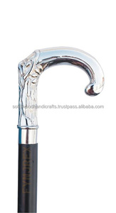 ไม้เท้าเดินทำจากไม้ด้ามทองเหลืองพับได้ไม้เท้าตกแต่งดีไซน์ใหม่ - Product Image 5