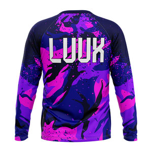 Camiseta Deportiva de Compresión de Manga Larga para Hombre, Camiseta Elástica para Gimnasio, para Correr, Entrenamiento, Ejercicio Físico - Product Image 2