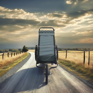 Perfecto compañero aventuras al aire libre perro bicicleta remolque - Product Image 2