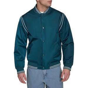 Men's <b>Lightweight</b> Varsity Bomber <b>Jacket</b> Casual Streetwear Stylish Athletic College Inspired Outerwear Comfortable Breathable - Product Image 3
