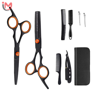 Kit de ciseaux de coiffure professionnels de 6 pouces de haute qualité pour salon, vente en gros OEM - Product Image 4