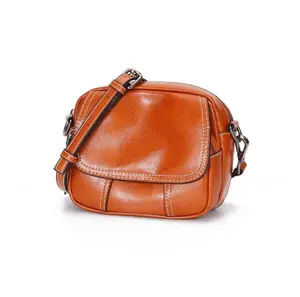 Latest Women Spring High Fashion Mini Handbags Shoulder Genuine Leather Ladies Version Crossbody Bags MBF-0964C