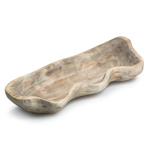Reclaimed Sheesham <b>Wood</b> Decorative Bowl Natural Edge Wholesale Moradabad - Product Image 5