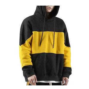 เสื้อฮู้ดผู้ชายสีเทา ทรงปกติ สีพื้น ผ้าฝ้ายฟลีซถัก 100% สวมใส่สบาย - Product Image 1