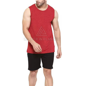 เสื้อกล้ามออกกำลังกายสีพื้นพร้อมโลโก้สั่งทำ ระบายอากาศได้ดี ขายตรงจากโรงงาน - Product Image 6