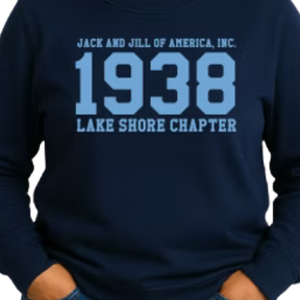 เสื้อสเวตเชิ้ตกราฟิกสีน้ำเงินกรมท่าสำหรับผู้หญิง ปี 1938 เสื้อแขนยาวลำลอง สตรีทแวร์สำหรับทุกวัน เสื้อผ้าสไตล์ไลฟ์สไตล์ที่สวมใส่สบาย - Product Image 6