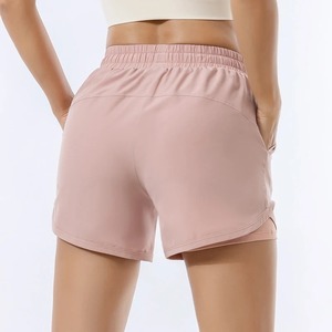 Shorts Deportivos de Verano para Mujer 2 en 1 de Secado Rápido, Shorts para Correr con Calzones Interiores y Bolsillo en la Cintura Elástica - Product Image 2