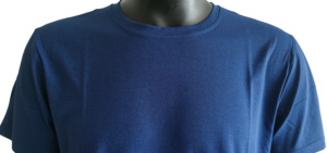 Camiseta Lisa para Hombre, Cuello Redondo, Manga Corta, Algodón, Fabricante de Camisetas Personalizadas con Impresión Bajo Demanda, Stock al por Mayor 2025 - Product Image 6