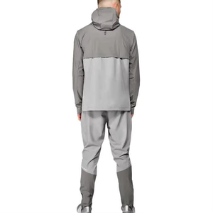Survêtement coupe-vent pour homme, streetwear, jogging, polyester, nylon, avec sublimation, fournisseur OEM, fabricant, vente en gros - Product Image 2