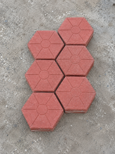 Moule de moulage en plastique PP BAVIGO pour pavés en béton texturés en forme de rosette hexagonale, directement de l'usine - Product Image 5