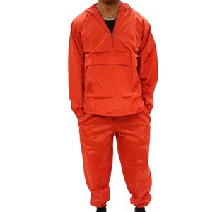 Custom Boxy Waterproof Jacket and Pant Set Nylon <b>Wind</b> <b>Breaker</b> Jogging Jogger Tracksuit Windbreaker Tracksuit for Men - Product Image 6