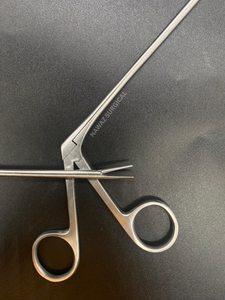 Pinzas de Cocodrilo Hartmann Desechables de Acero Inoxidable de 20 cm para ORL, Pinzas de Cocodrilo para Apósitos de Oído, OEM - Product Image 4