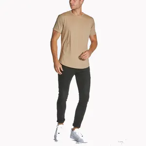 Mens Ngắn Tay Áo T-Shirts Hiệu Suất Thể Thao Thoáng Khí Trọng Lượng Nặng Vải 280 GSM Hoạt Động T Áo Sơ Mi