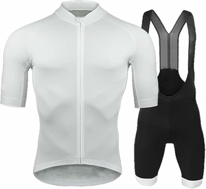 Conjunto de Ciclismo para Hombre de Alta Calidad al por Mayor, Amarillo y Negro, Camiseta de Manga Corta y Culotte con Cremallera Completa, Kit de Ciclismo 2026 - Product Image 3