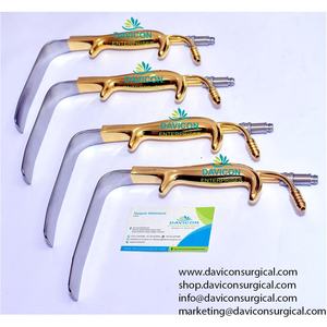 Retractor de Senos de Acero Inoxidable y Plástico con Agarre Fácil Ferreira, Instrumento Quirúrgico con Fuente de Alimentación de Fibra Óptica - Product Image 3