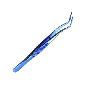 Surgical Grade Dental College Tweezer Dall Finish Steel Surgical Cotton Tweezers 5.25 Inch For Dental Equipment By Grip Surgical - Product Image 5