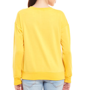 เสื้อยืดสตรีสตรีทแวร์ลำลองไซส์ใหญ่พิเศษ พิมพ์ลายตามสั่ง ขายส่ง พร้อมโลโก้ด้านหน้า ราคาถูก - Product Image 3