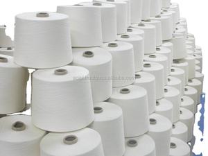 Fil de coton peigné 100% NE 14s/1 de qualité supérieure avec motif brut, écologique et antibactérien pour tissus tissés haut de gamme - Product Image 2