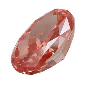 Pierre de diamant de 8,5 carats de taille ovale fantaisie vive, certifiée IGI, créée en laboratoire - Product Image 2