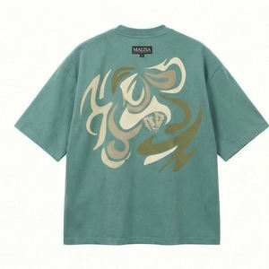 T-shirt OEM en strass pour homme, argenté, effet cristal, style streetwear, chemise tendance métallique - Product Image 2