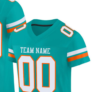 Maillots de football américain en gros, qualité supérieure, broderie, séchage rapide et respirant - Product Image 4