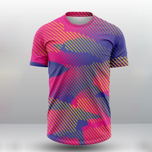 Custom Green <b>Geometric</b> Sublimated Crew Neck Short Sleeve Soccer Jersey Men's Athletic fit 100% Polyester T-<b>Shirt</b>. Bulk Supplier. - Product Image 4